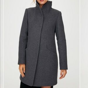 Aritzia Wilfred Cocoon Wool Coat